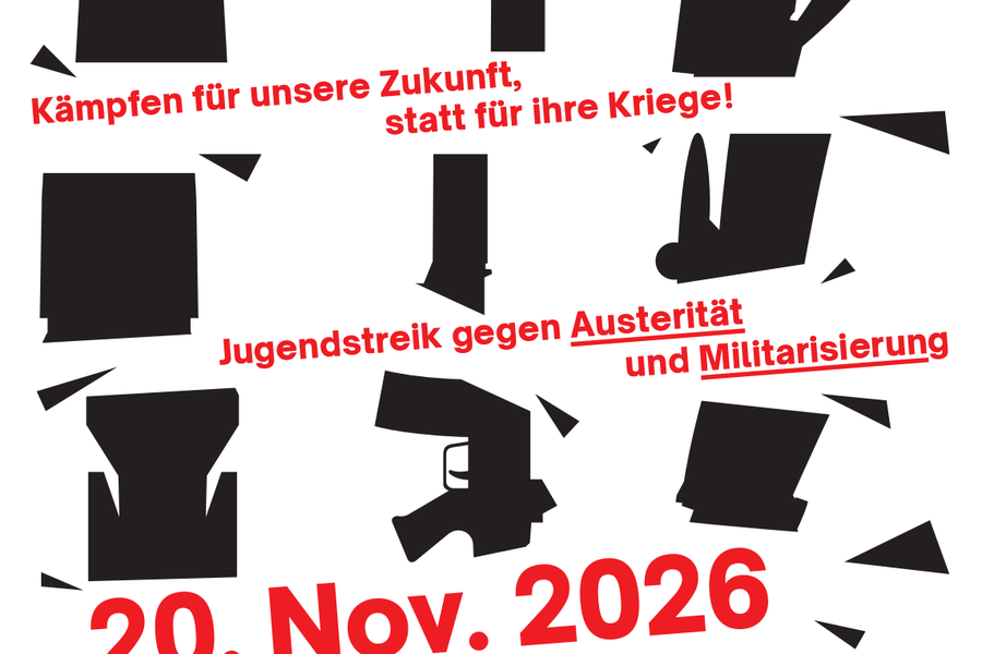 «Unsere Zukunft wird kaputtgespart»: Aufruf zum Jugendstreik am 20. November in Bern